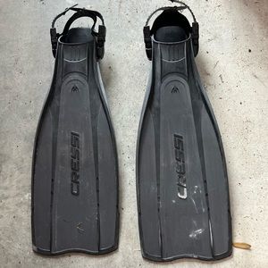 Cressi prolight scuba snorkel fins